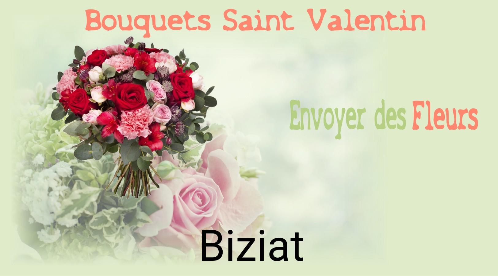 Roses de Saint-Valentin livrées à Biziat